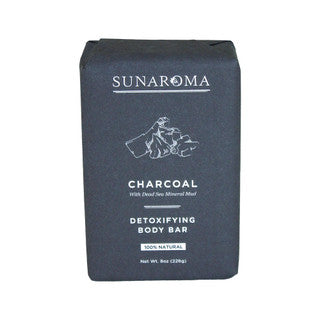 Sunaroma: Charcoal Soap - 8 oz.
